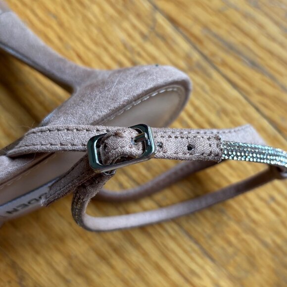 Steve Madden Strappy Sparkly Heel - Size 6.5 Women - Picture 7 of 12